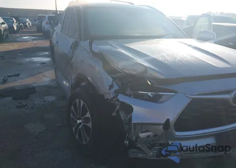 2020 Toyota Highlander Xle из США, поврежденный, VIN 5TDGZRBH0LS508126